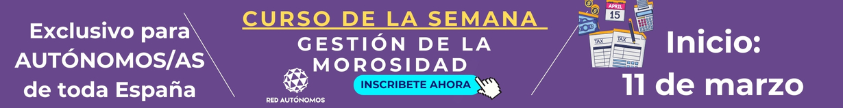 Banner Curso Gestión de la Morosidad