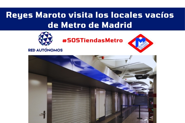 reyes-maroto-visita-locales-vacios-metro-madrid