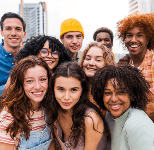 Personas jóvenes